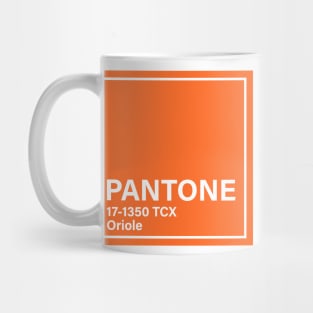 pantone 17-1350 TCX Oriole Mug